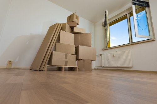 Organized Brentcross home storage with vertical and secure solutions