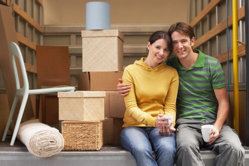 Residential removals support for a flat or house in Brentcross