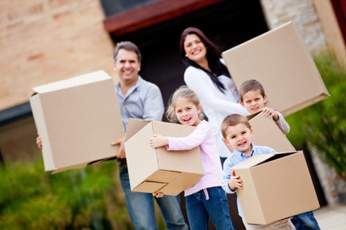 Secure storage container collection service in Brentcross