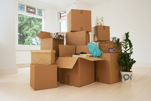 Safe storage of sofas and tables for a Brentcross move