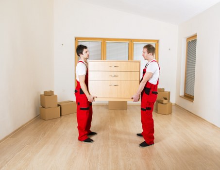 Careful fragile item packing by a Brentcross removal team